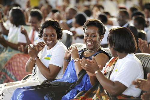 MeetThePresident yitabiriwe na Mme Jeannette Kagame n'abandi bayobozi bayobozi bakuru b'igihugu 