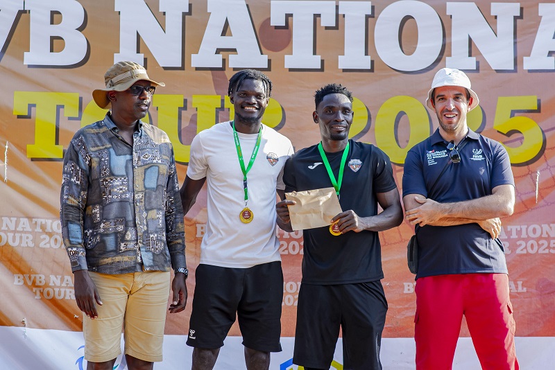 David Neeke na Bure bo muri Tanzania begukanye umwanya wa gatatu