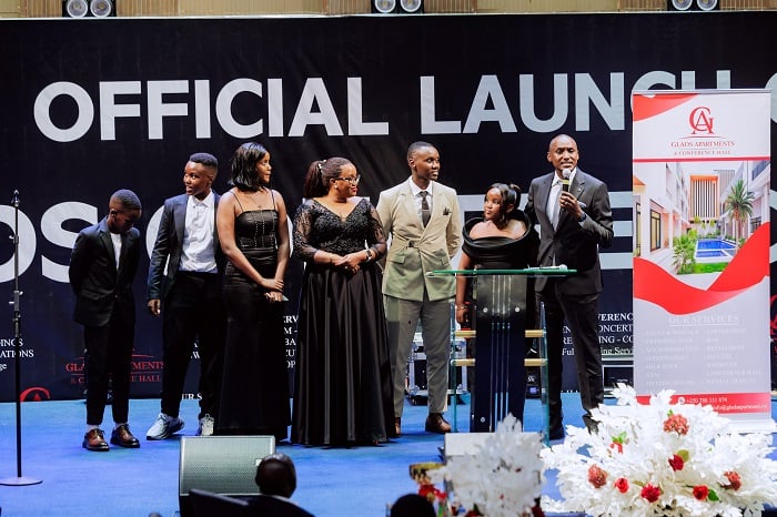 Nyiri GLADS Apartment Wilson Gafurama n'umuryango we bashimiye buri wese wagize uruhare kugira ngo bagere ku nzozi zabo