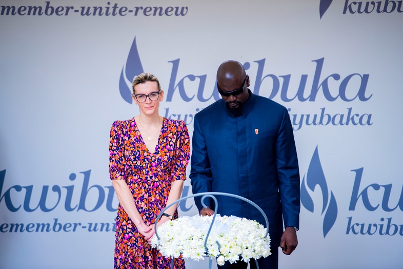 Bunamiye inzirakarengane ziruhukiye mu rwibutso rwa Kigali