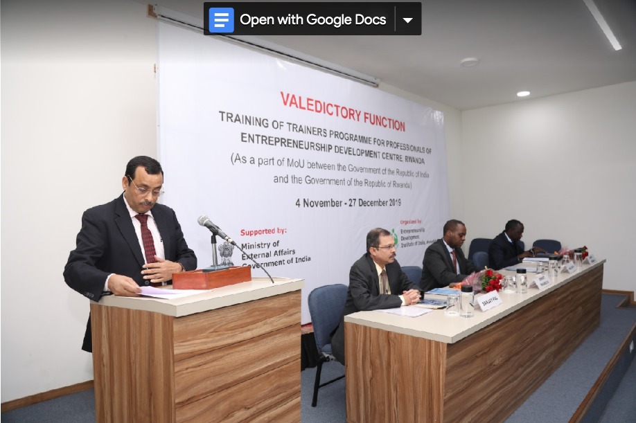 Dr Sunil Shukla uyobora EDII 