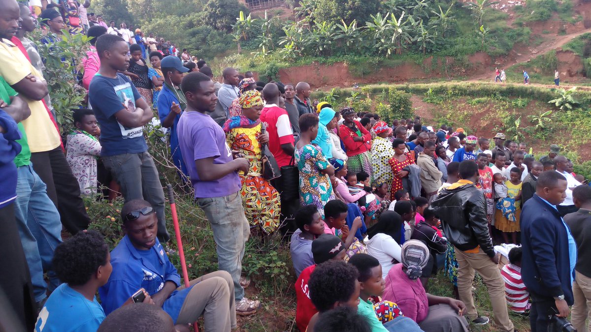 Aha ni mu Murenge wa Jali bari gushyingura abahitwanywe n'ibiza