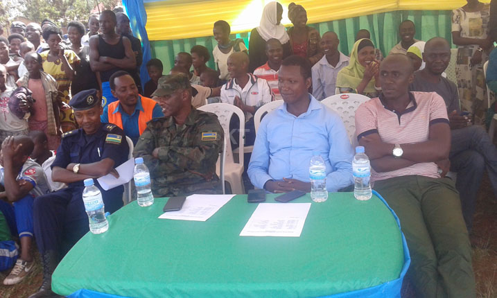 Isiganwa ryitabiriwe n'abayobozi batandukanye