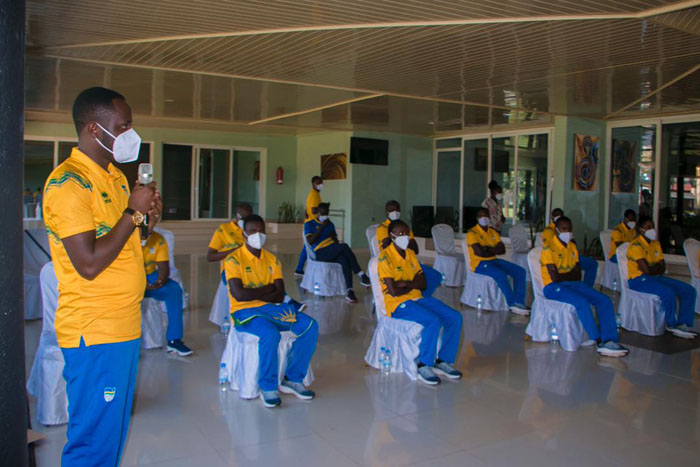 Mugisha Moise wavuze mu izina ry'uzaba ahagarariye abandi bakinnyi