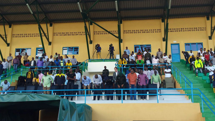 Umukino wari wanitabiriwe n'abayobozi b'inzego zitandukanye