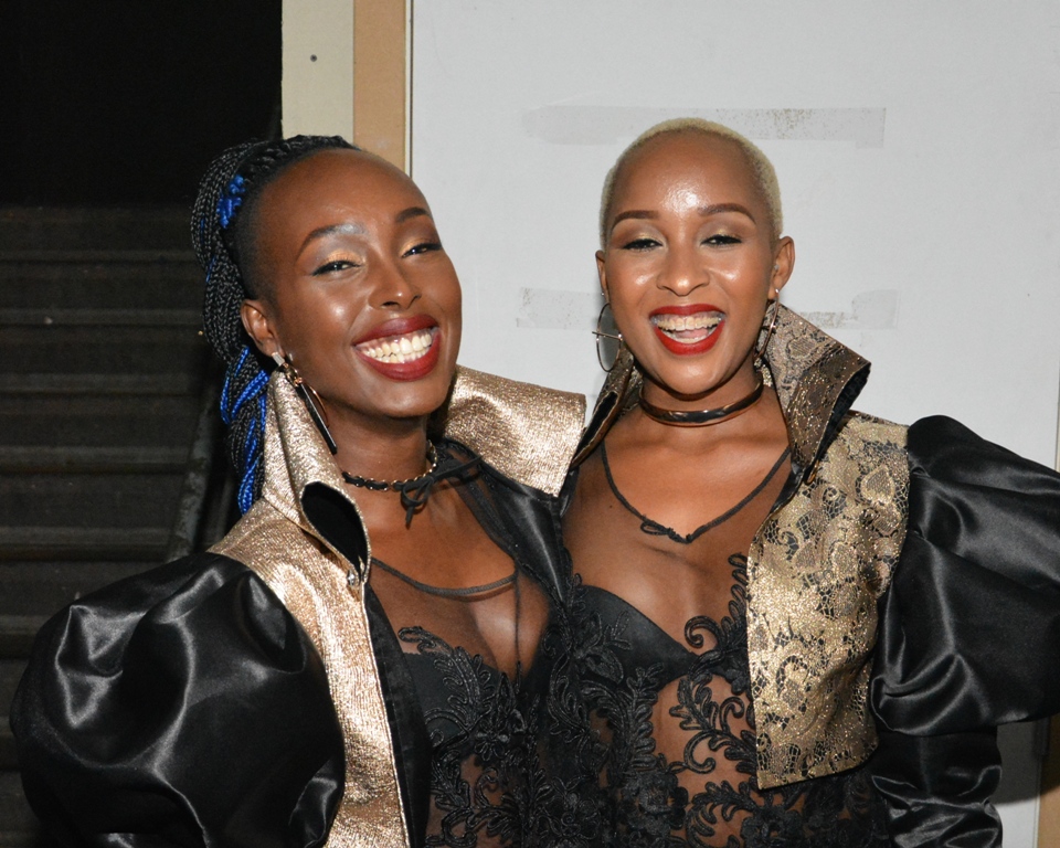 Charly na Nina mbere yo kujya kuri stage