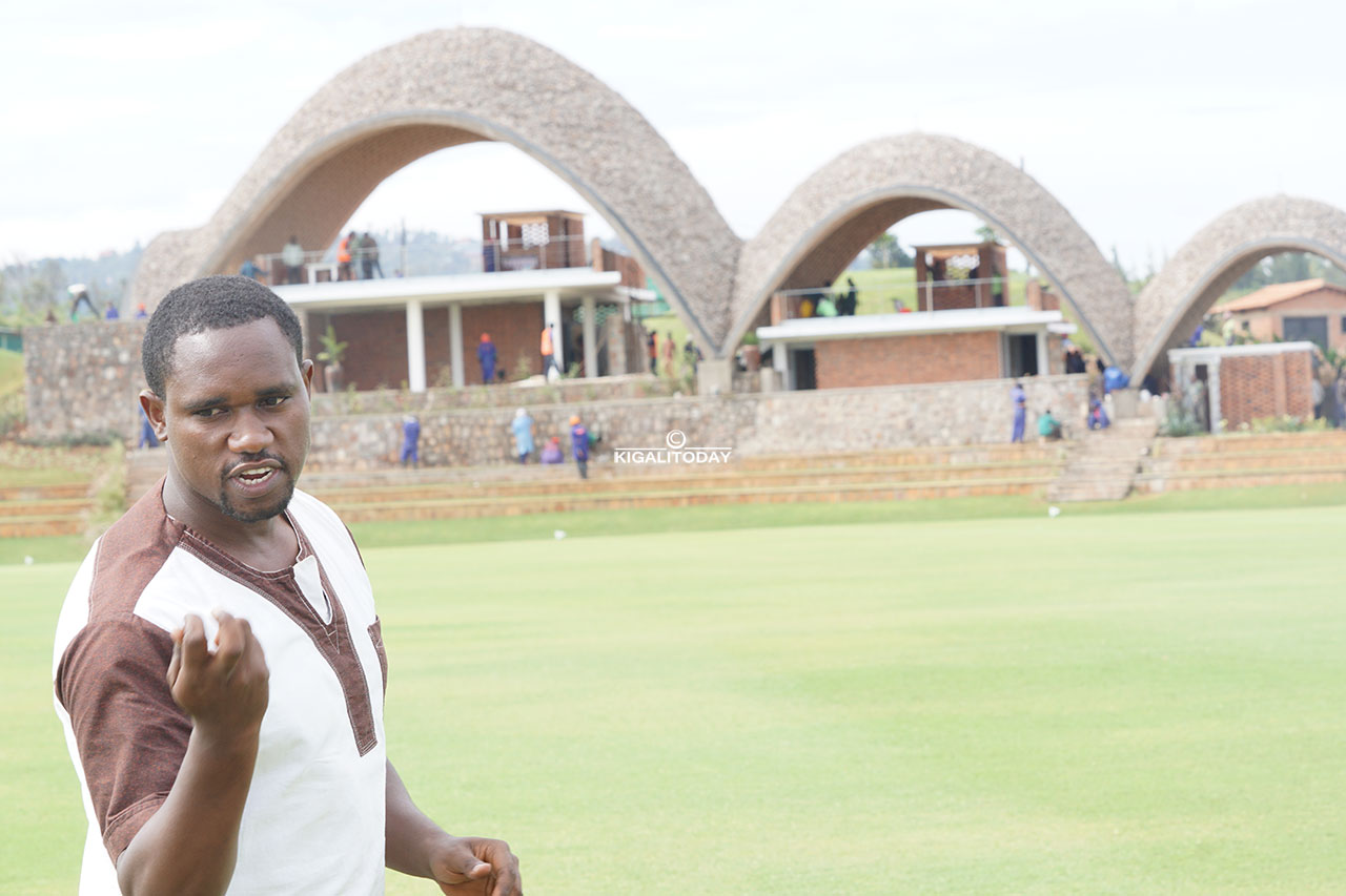 Eric Dusingizimana asobanura ibijyanye no kubakwa kw'iyi Stade mpuzamahanga