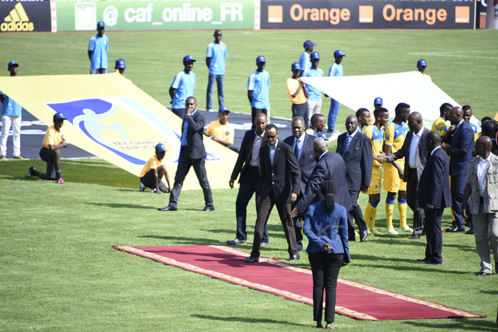 Umukino watangijwe na Nyakubahwa Perezida wa Republika y'u Rwanda