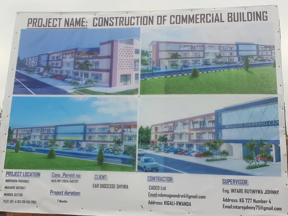 Igishushanyombera cy'iyo nzu idasanzwe y'ubucuruzi