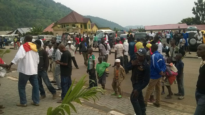 Hanze ya Stade mbere y'umukino