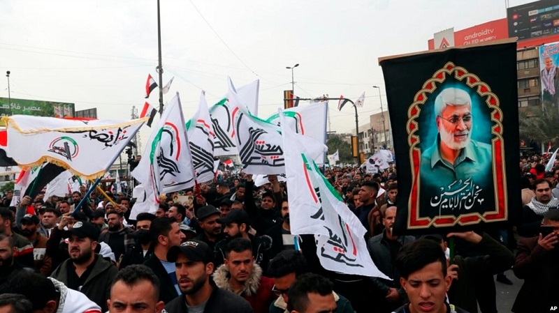 Urupfu rwa General Qassim Soleimani rwateje imyigaragambyo yamagana Amerika