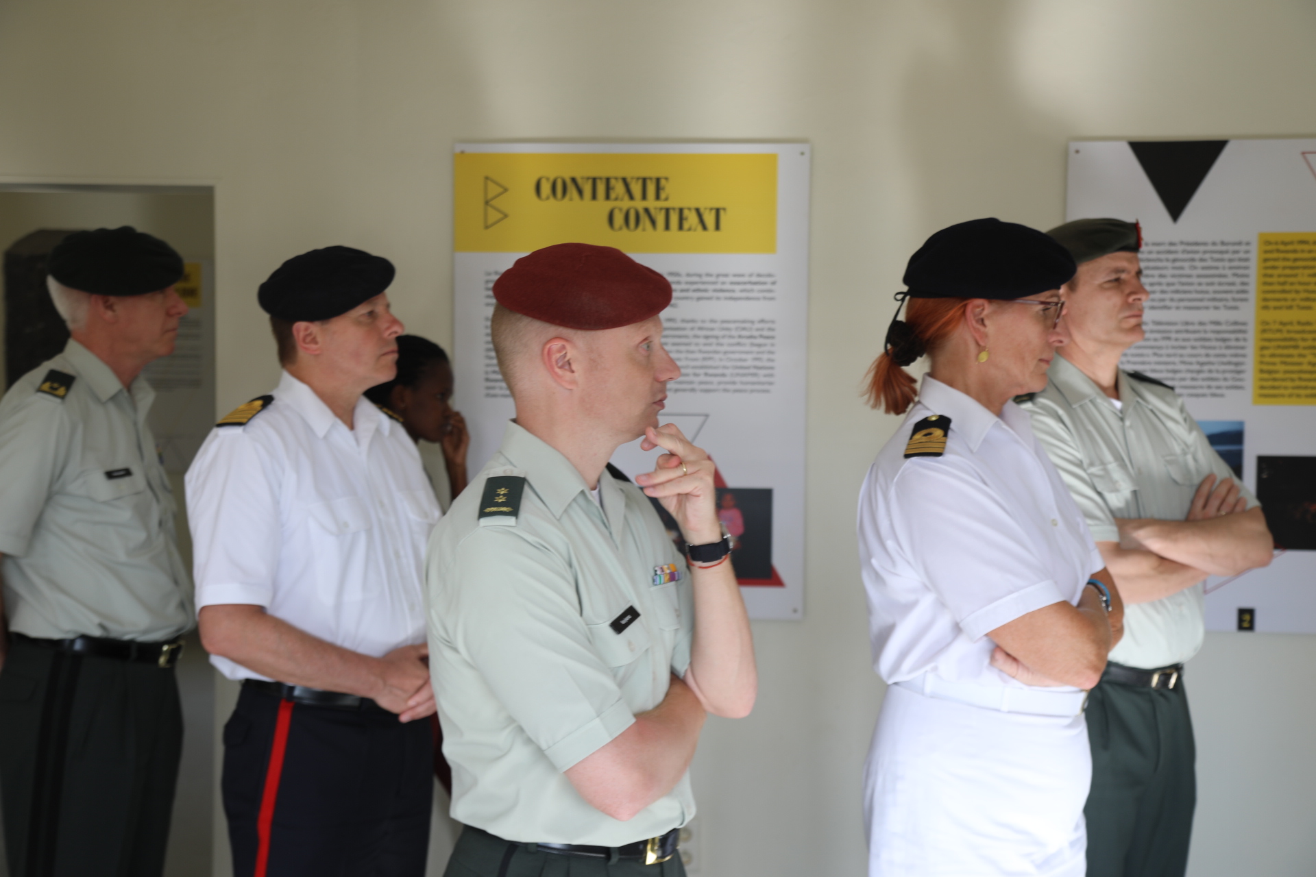 Beretswe amateka y'ukuntu aba basirikare b'Ababiligi bishwe