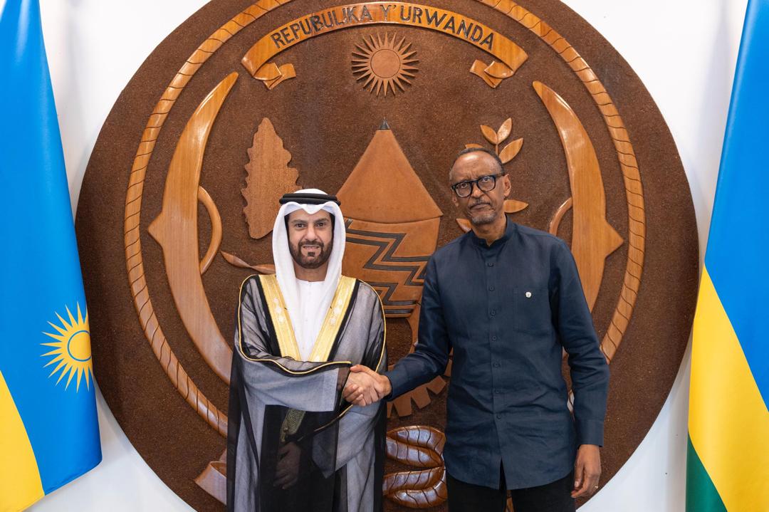 Perezida Kagame asezera kuri Amb. Hazza Mohammed Falah Kharsan AlQahtani 