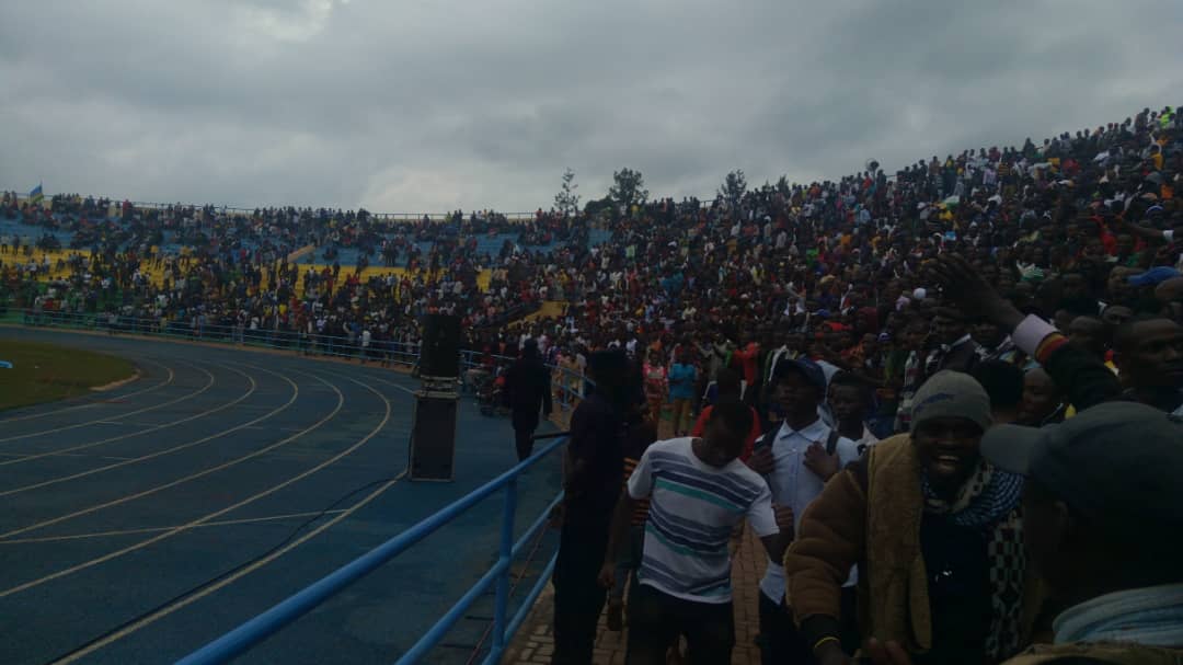 Stade ya Huye yari yakubise yuzuye abafana