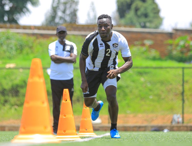 Itangishaka Blaise shampiyona yasubitswe yaratangiye imyitozo