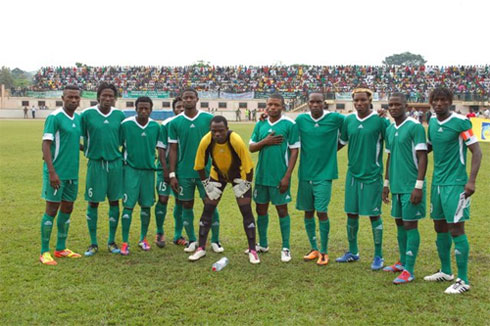 AC Leopard yatwaye igikombe cya Confederation muri 2012.