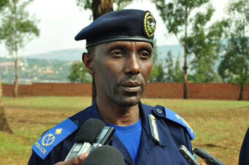 Umuvugizi wa Polisi, ACP Damas Gatare.