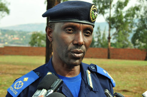 Umuvugizi wa Polisi, ACP Damas Gatare.