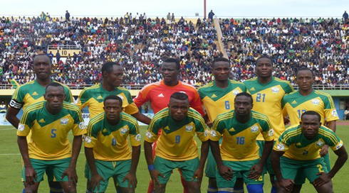 AMAVUBI abakinnyi babanje mu kibuga.