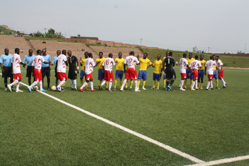 AS Muhanga (umuhondo) na Espoir mbere y