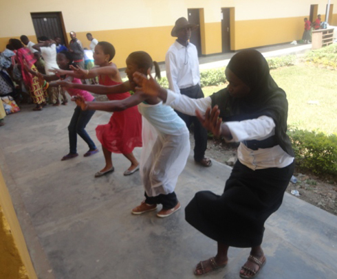 Abarushanwaga mu mbyino.