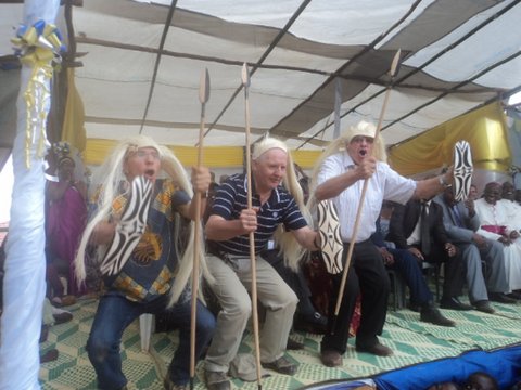 Bamwe mu baterankunga bubatse amacumbi y