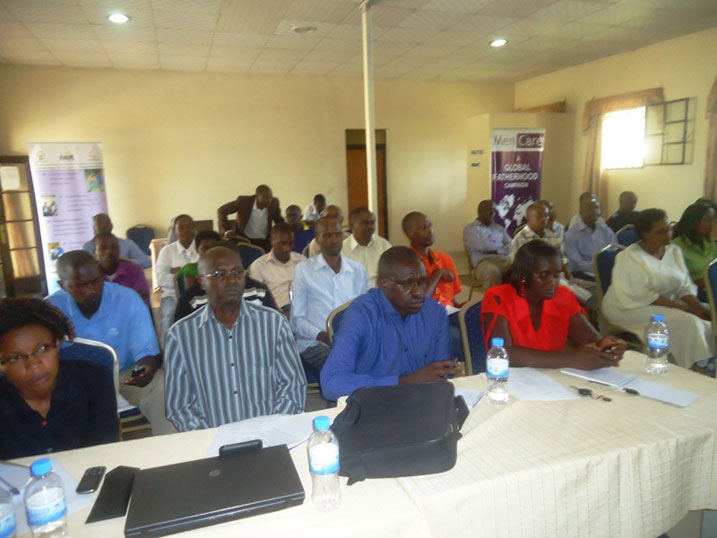 Abafatanyabikorwa ba RWAMREC mu karere ka Rwamagana bitabiriye ibiganiro.