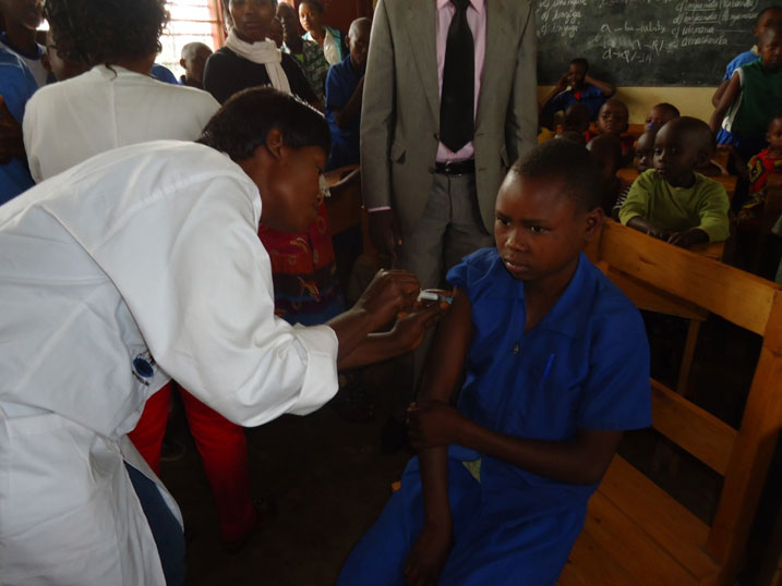 Abaforomo barimo gukingira abanyeshuri ba GS. Kagasa kanseri y