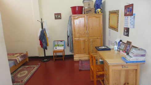 Iki ni kimwe mu cyumba umunyesierra Leone abamo muri gereza ya Nyanza.