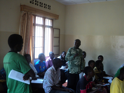 Abajyanama b'ubuzima basobanura uburyo bazavura marariya n'izindi ndwara.