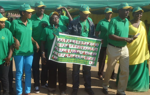 Abakandida depite ba PL biyamamaje mu karere ka Ruhango.