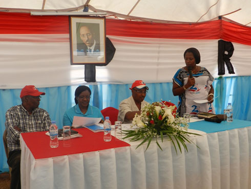 Abakomiseri muri FPR batanze ibiganiro binyuranye muri ayo mahugurwa.