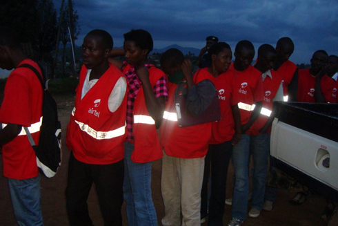 Abakozi ba Airtel bagejejwe mu kigo cy'inzererezi cya Tare.