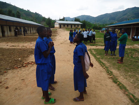 Abana basohotse mu kizamini cy