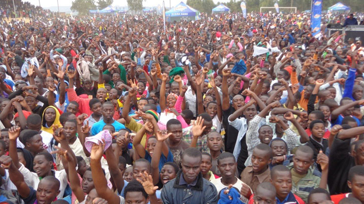 Abanyagicumbi bitabiriye igitaramo cya PGGSS 4 ari benshi.