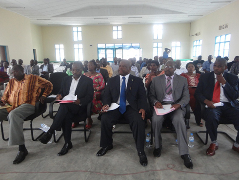 Abanyamuryango batandukanye bitabiriye inteko rusange ya NMC.