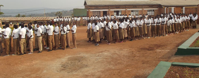 Abanyeshuri biga ku rwunge rw