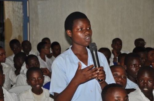 Abanyeshuri nabo bahawe umwanya wo kwinigura.