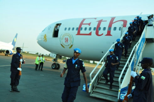 Abapolisi bavuye mu butumwa b