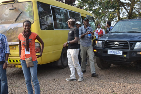 Abari muri "caravan tour" basanga ibyo babona biri kubanezeza.