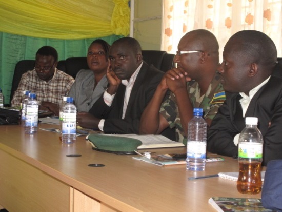 Abari bitabiriye inama njyanama y'akarere ka Bugesera.