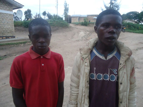 Nizeyimana Museveni na Nduwimana Zakariya bava indi imwe barashinjwa kwiba ihene z