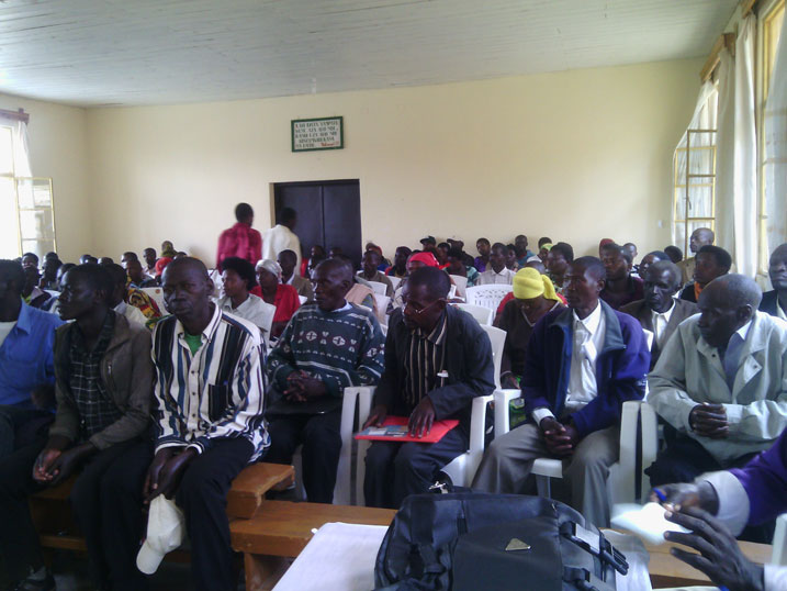 Abarwanashyaka ba PSD mu karere ka Nyamagabe bitabiriye inteko rusange.