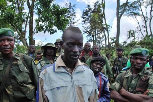 Abasirikare ba Congo bahohotera Abanyarwanda babita abarwanyi ba M23.