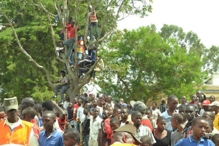 Abaturage biganjemo urubyiruko bari bitabiriye PGGSS 4 ari benshi.