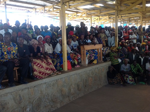 Abaturage b'umurenge wa Musange bararata imiyoborere myiza.