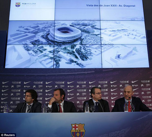 Abayobizi ba FC Barcelone bari mu kiganiro n