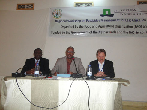 Abayobozi barimo Uhagarariye FAO mu Rwanda n