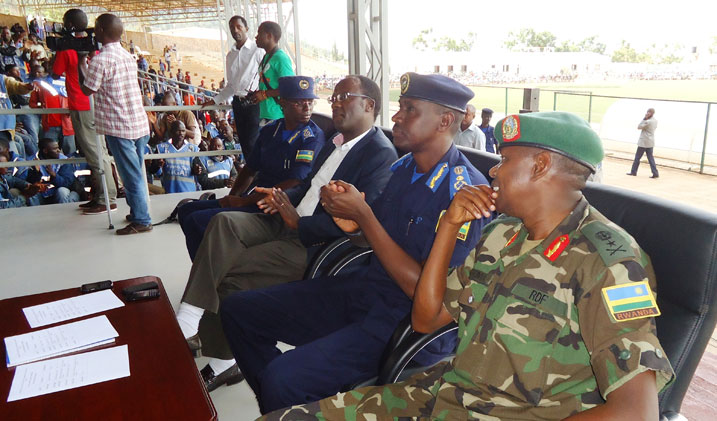 Abayobozi batandukanye barimo uw