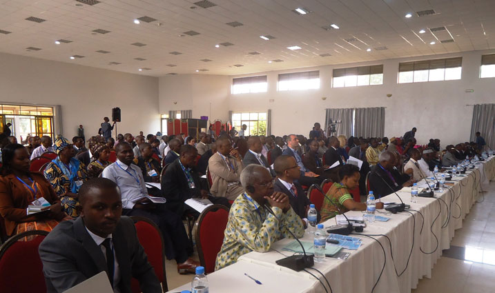 Abitabiriye inama mpuzamahanga ibera i Kigali, yahuje abubatsi b'amahoro.
